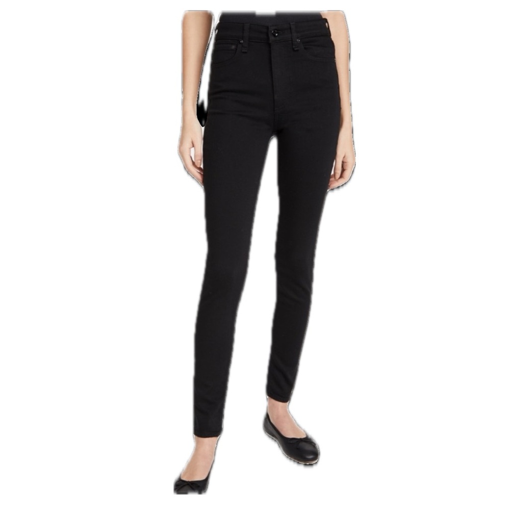 Rag & Bone Black Skinny Leg Jeans